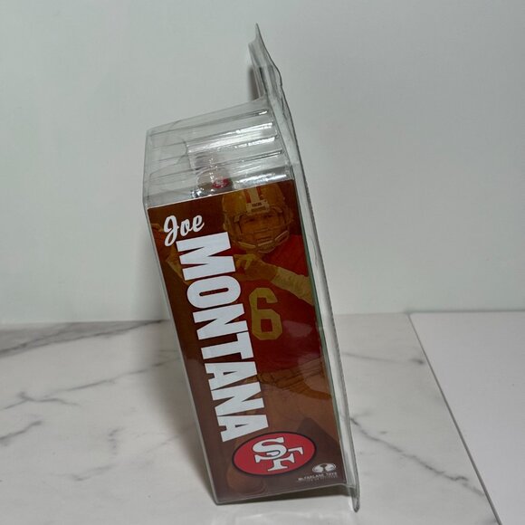 Joe Montana San Francisco 49ers McFarlane NFL Legends Series 2 – Red Jersey NIB - Picture 4 of 5